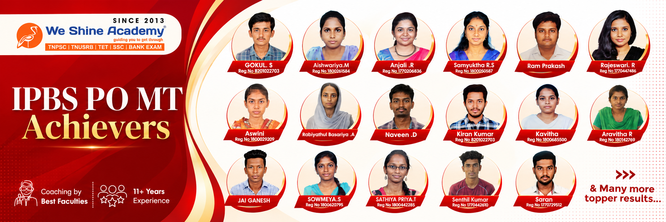 WeShine Academy Banner 4